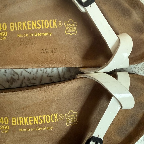 Birkenstock White Sandals - Picture 3 of 5